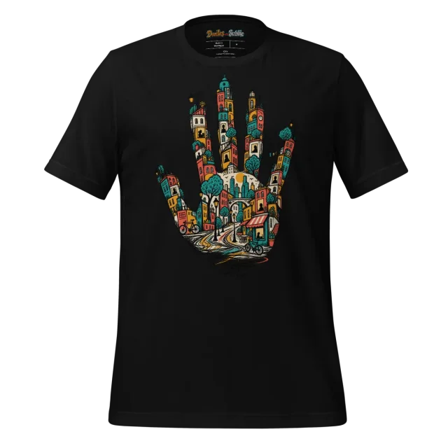 Cityscape Vibrance T Shirt Urban Energy alternate view