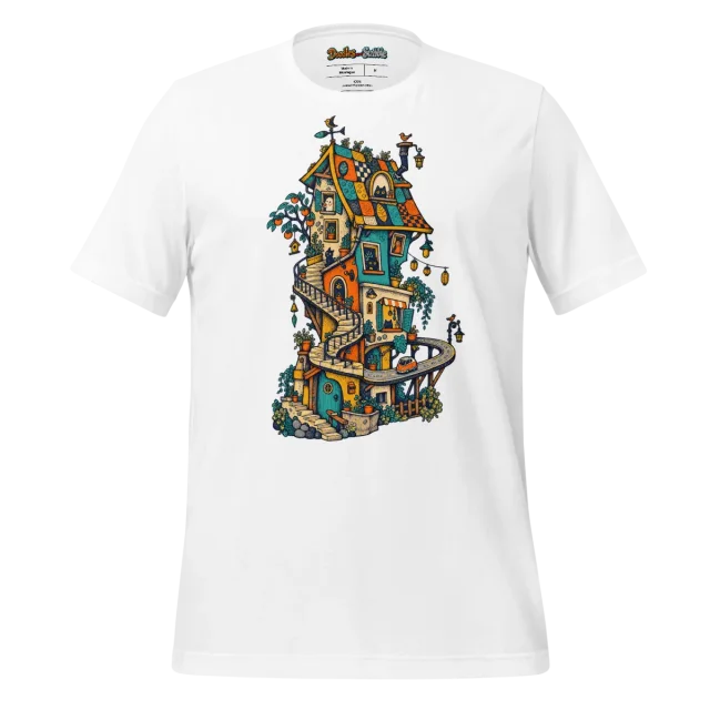 Simple House Doodle T Shirt