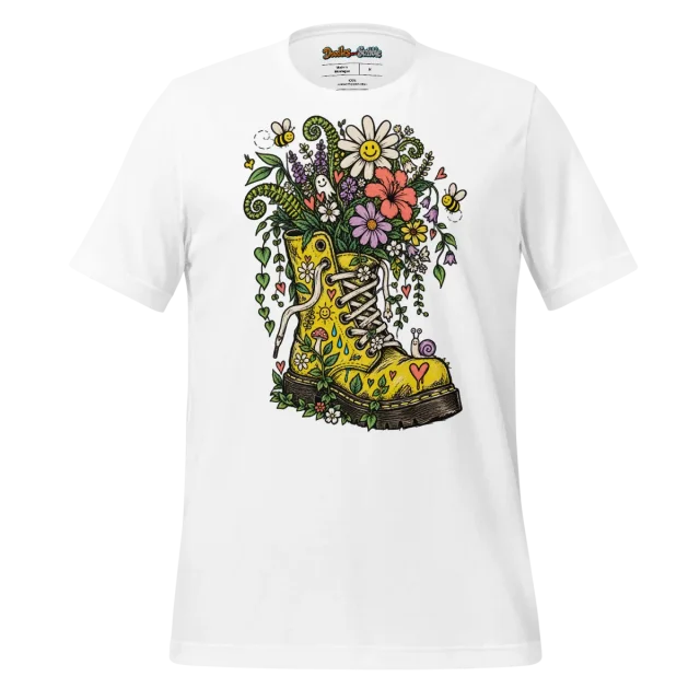 Vibrant Flora T Shirt Botanical Radiance