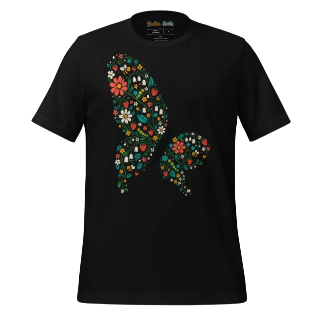 Butterfly Blossom T Shirt Nature’s Mural alternate view