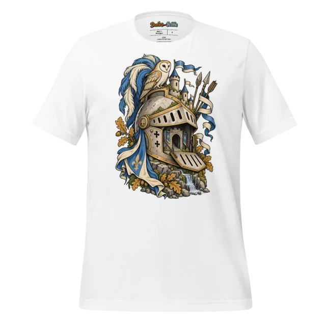 Guardian Helm T Shirt Stoic Defender Design