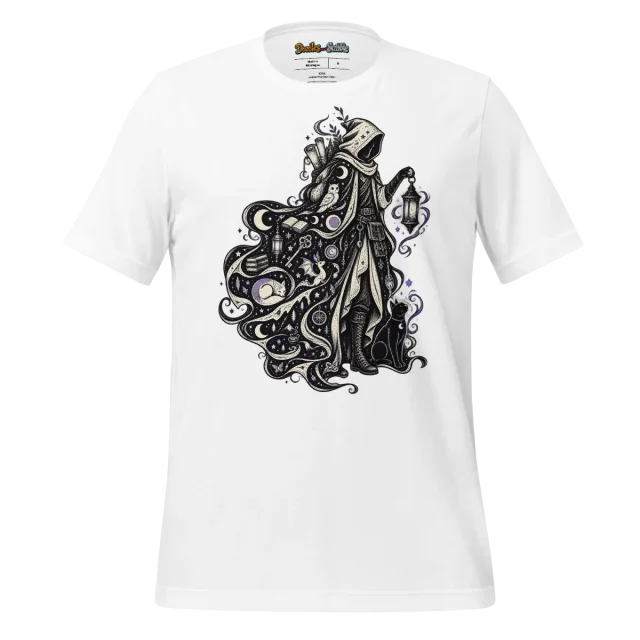 Mystical Echoes T Shirt Sorcerer's Incantation Art