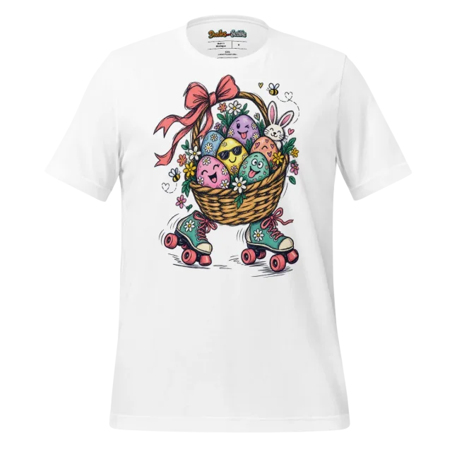 Easter Basket T Shirt Woven Egg Fantasia