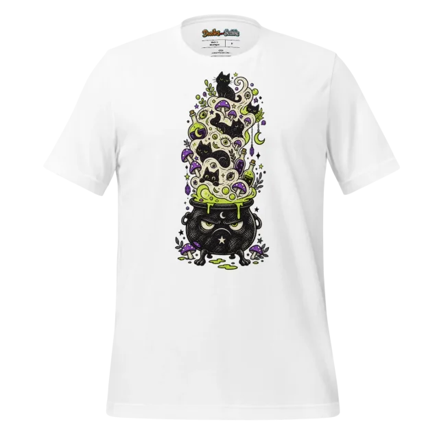 Witch's Brew T Shirt Magical Potion Doodle