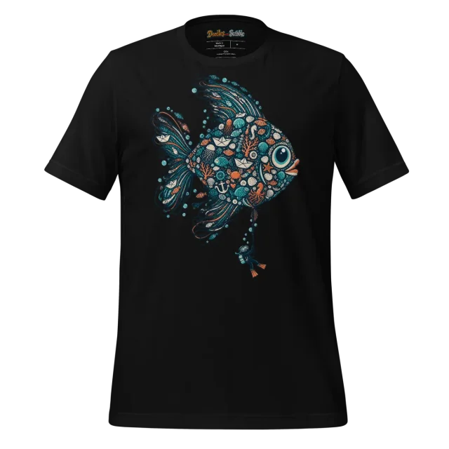 Psychedelic Fish T Shirt Oceanic Dream alternate view