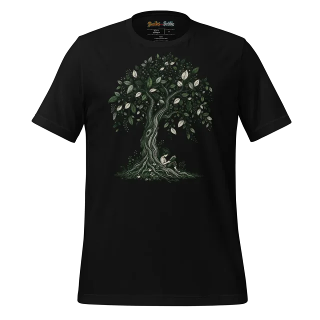 Literary Shade T Shirt Whispers of Nature Design alternate view