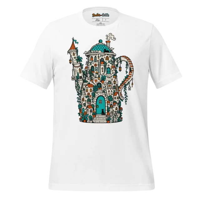 Geometric Abode T Shirt Circular Elegance