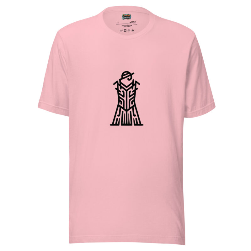 Ancient Warrior T-Shirt - Timeless Battle Scribble alternate view
