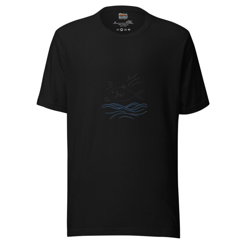 Marine Life T-Shirt - Artistic Motion Design alternate view