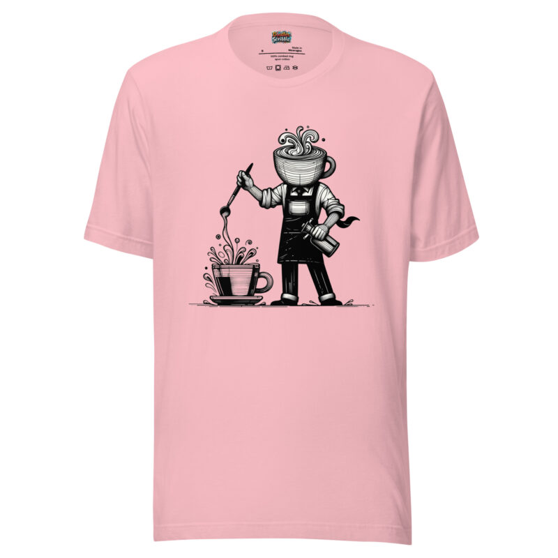 Barista Craft T-Shirt - Caffeinated Creations alternate view