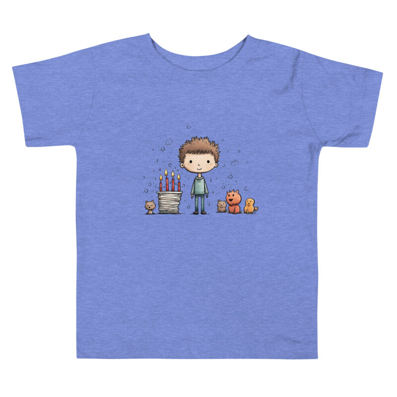 Birthday Buddies Scribble T-Shirt - Playful Party
