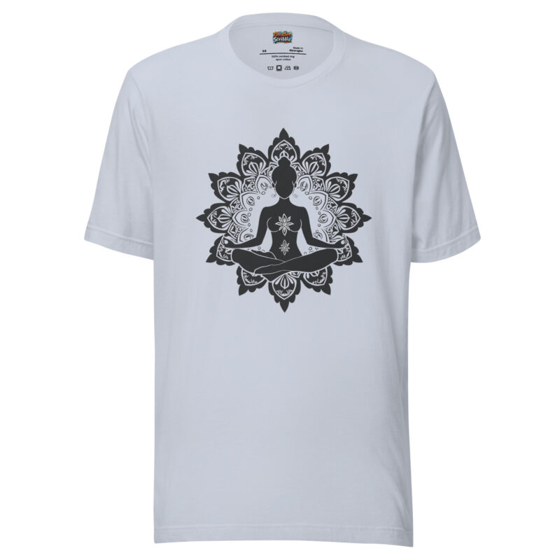 Blossom Yoga Women's T-shirt - Floral Serenity Pose
