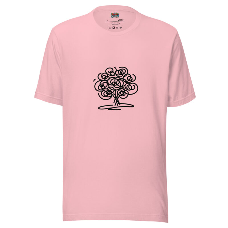 Floral Unity T-Shirt - Bouquet of Harmony Doodle alternate view