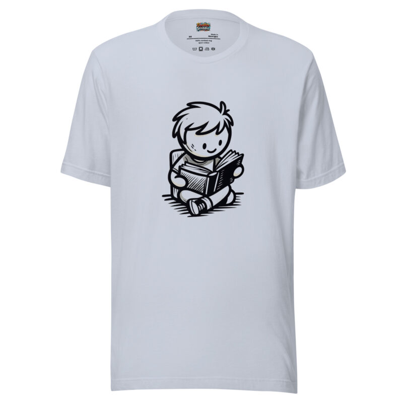Tranquil Reader T-Shirt - Captured Moments Design alternate view