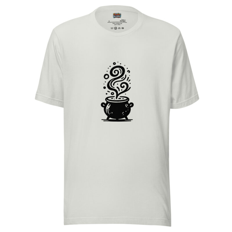 Cauldron Magic T-Shirt - Mystical Brew Doodle