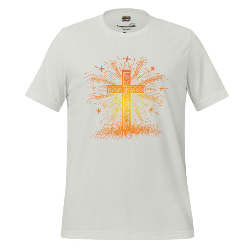 Celestial Radiance Cross Symbol Tee