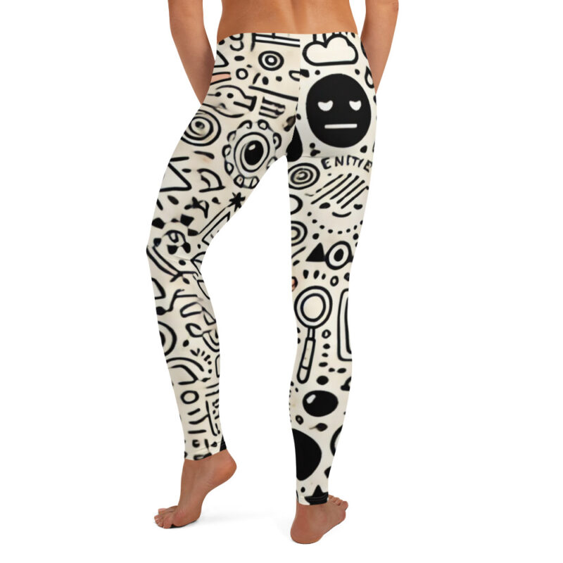 Smiley Shapes Leggings alternate view