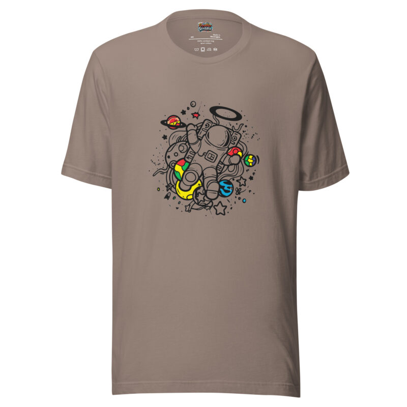 Cosmic Sports Doodle T-Shirt - Galactic Fusion alternate view