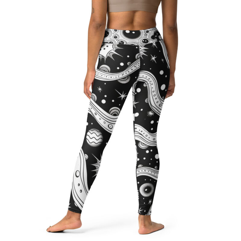 Cosmic Eye Yoga Leggings - Gaze into the Universe alternate view