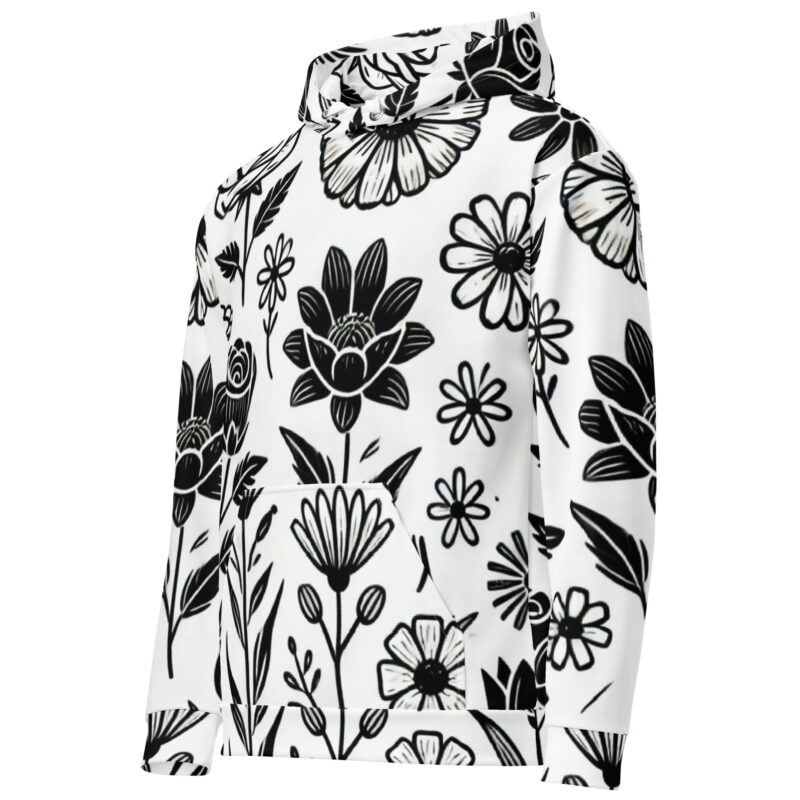Cozy Flower Doodles Hoodie