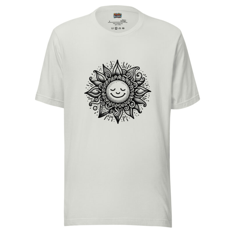 Cute Smiling Sun Summer Doodles T-Shirt