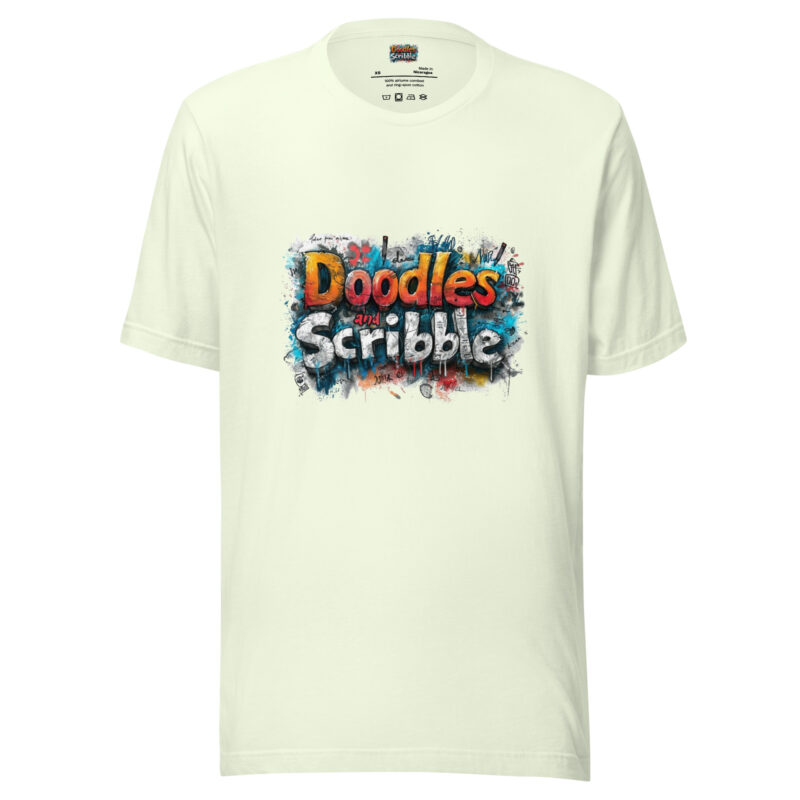 Doodles and Scribble Signature T-Shirt with Doodle Dynamics