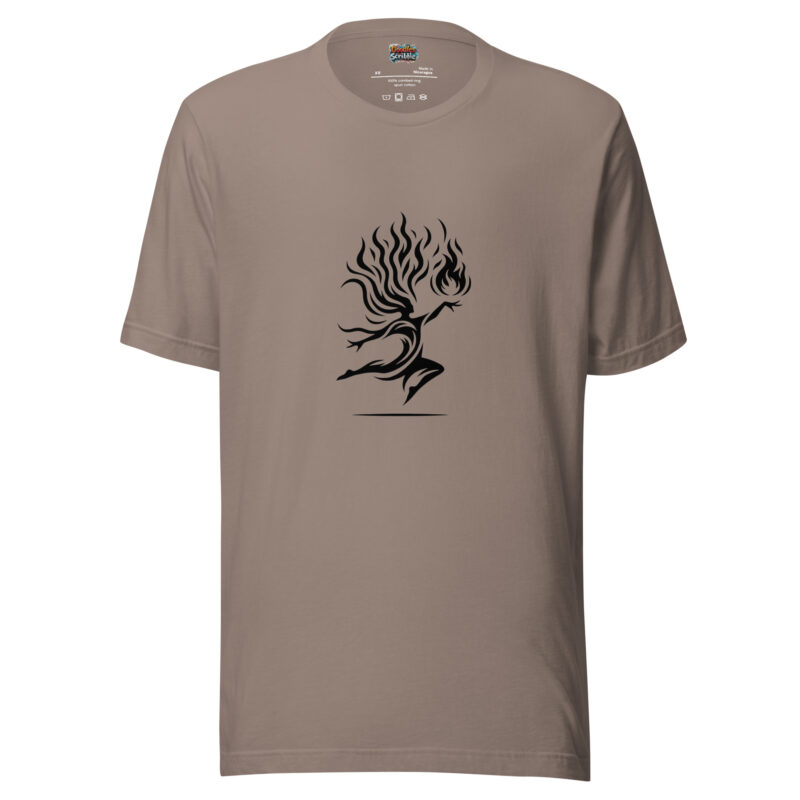 Flamenco Spirit T-Shirt - Elemental Dance Design alternate view