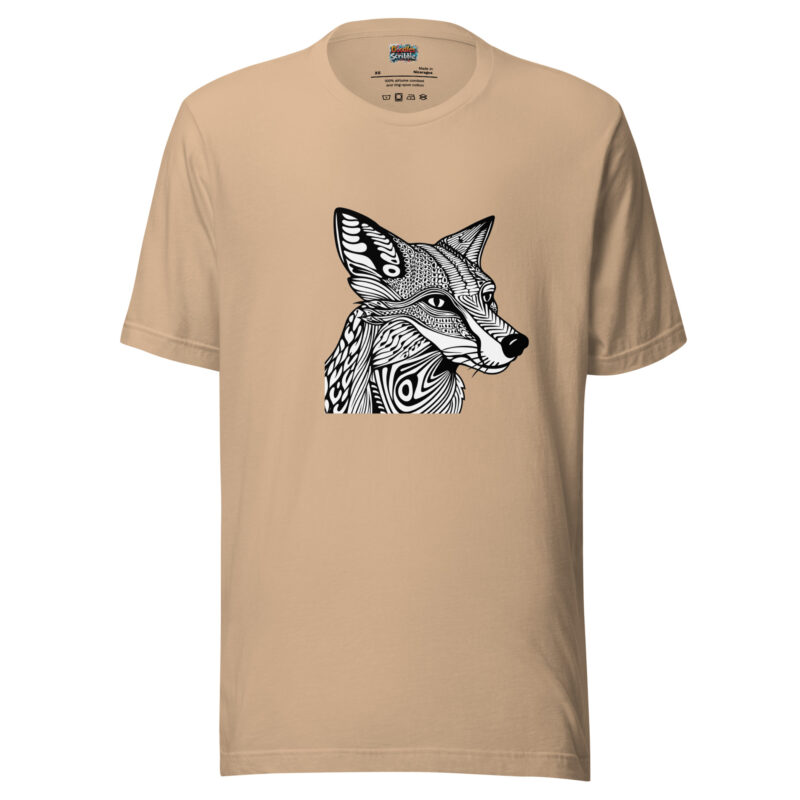 Forest Fox T-Shirt - Enchanted Intricate Design alternate view
