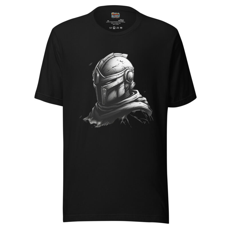 Monochrome Warriors T-Shirt from the Epic Saga alternate view