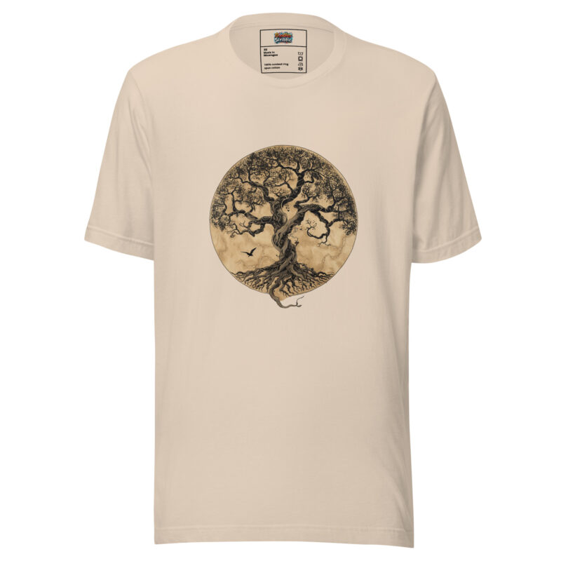 Eternal Nature Doodle - Timeless Tree of Life