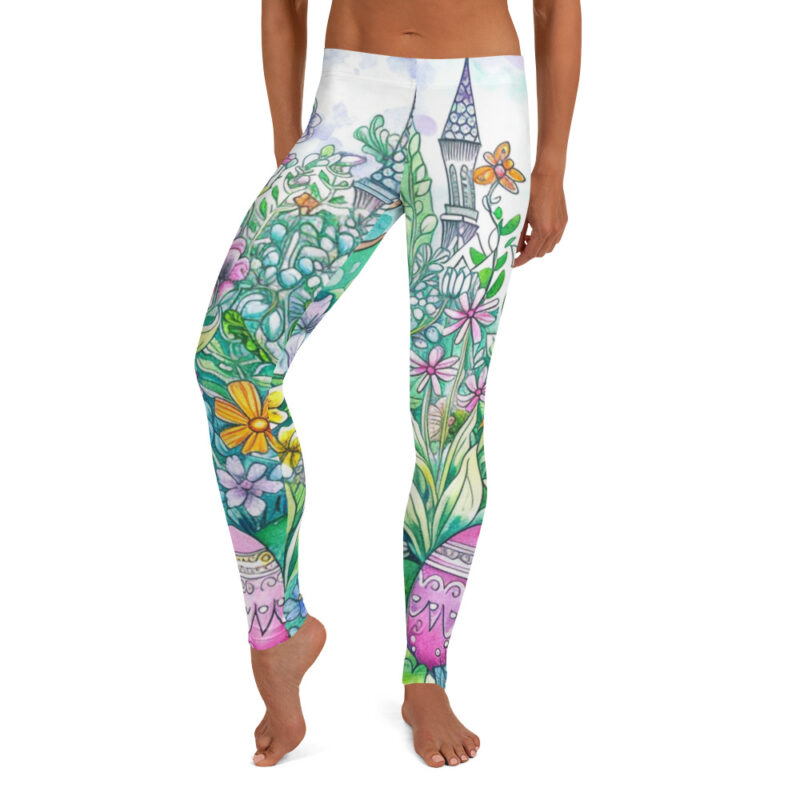 Fairy tale Garden Full-Length Leggings