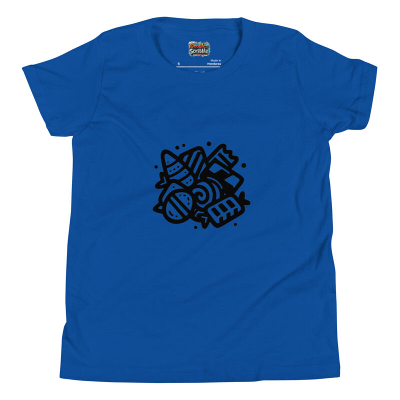 Abstract Christmas T-Shirt - Holiday Cheer Mosaic alternate view
