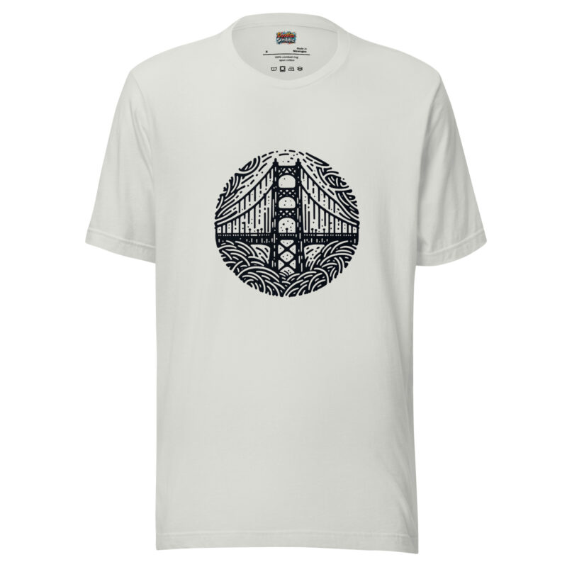 Geometric Abode T-Shirt - Circular Elegance