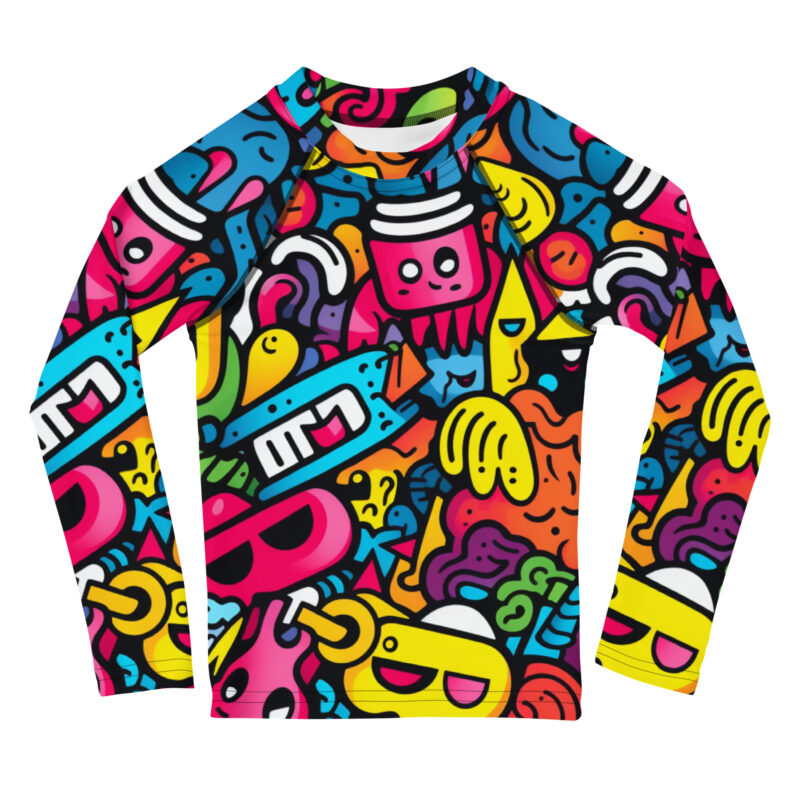 Groovy Doodle Fiesta Kids Rash Vest