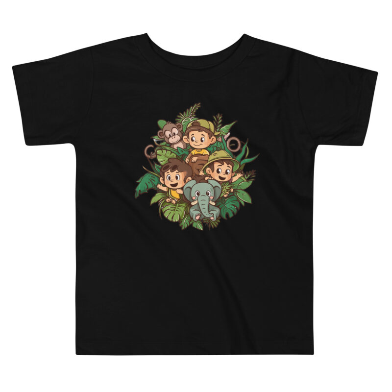 Jungle Explorer Kids T-Shirt - Adventure Design alternate view