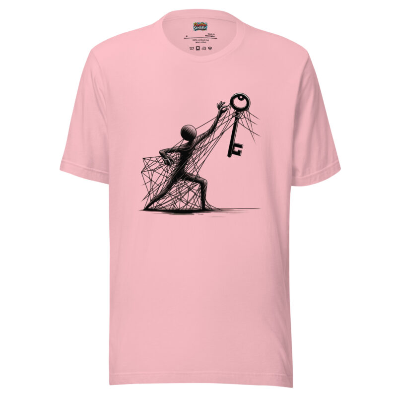Wisdom Key T-Shirt - Enigma's Riddle Doodle alternate view