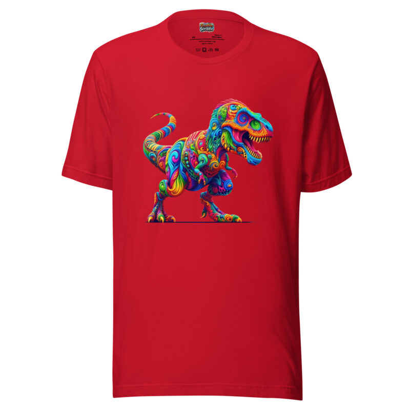 Legendary Warriors T-Rex T-Shirt - Roar with Colours