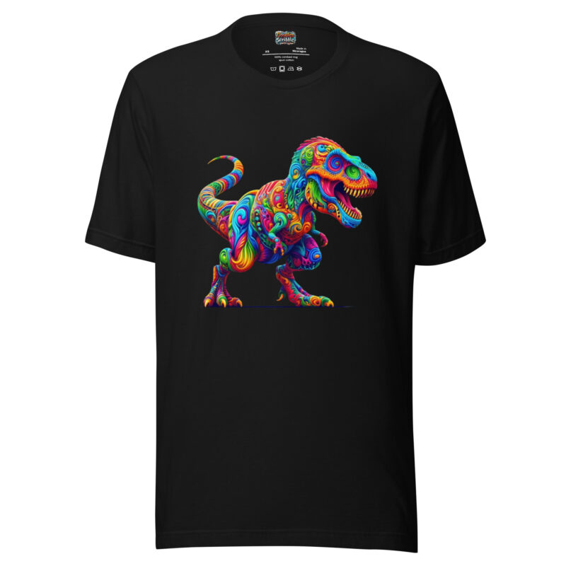 Warrior T-Rex T-Shirt - Legendary Colour Roar alternate view