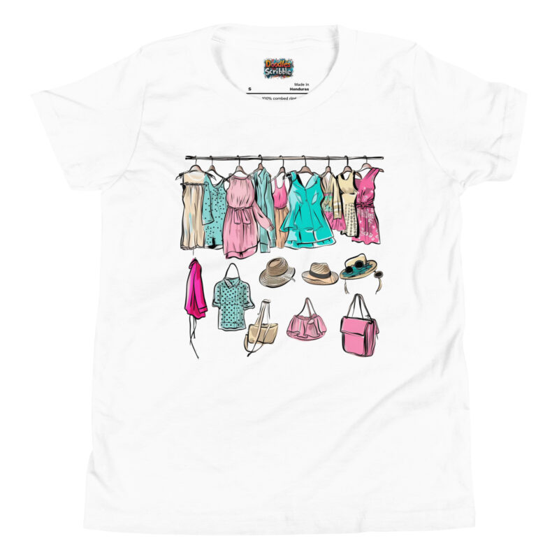 Little Fashionista's Doodle Wardrobe Tee