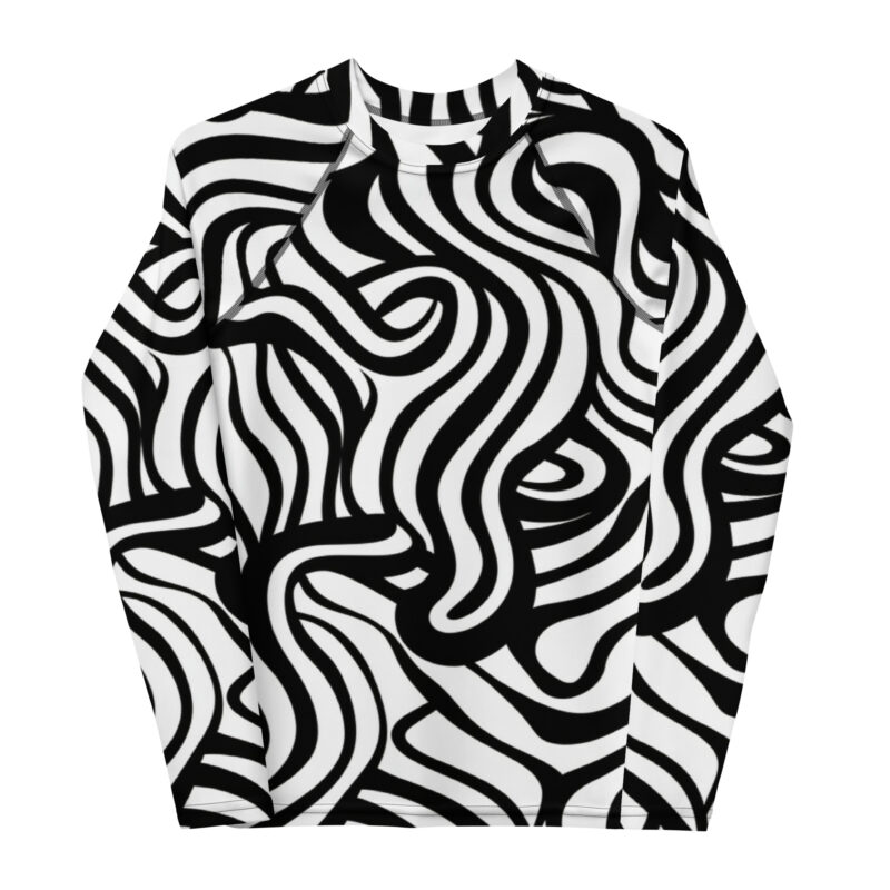 Maze Craze Doodle Teen Boy Rash Vest