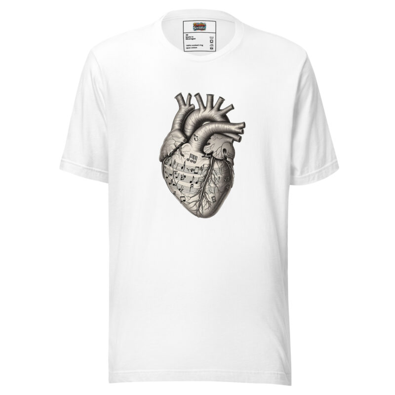 Melodic Heartbeats Doodle – A Symphony in Art