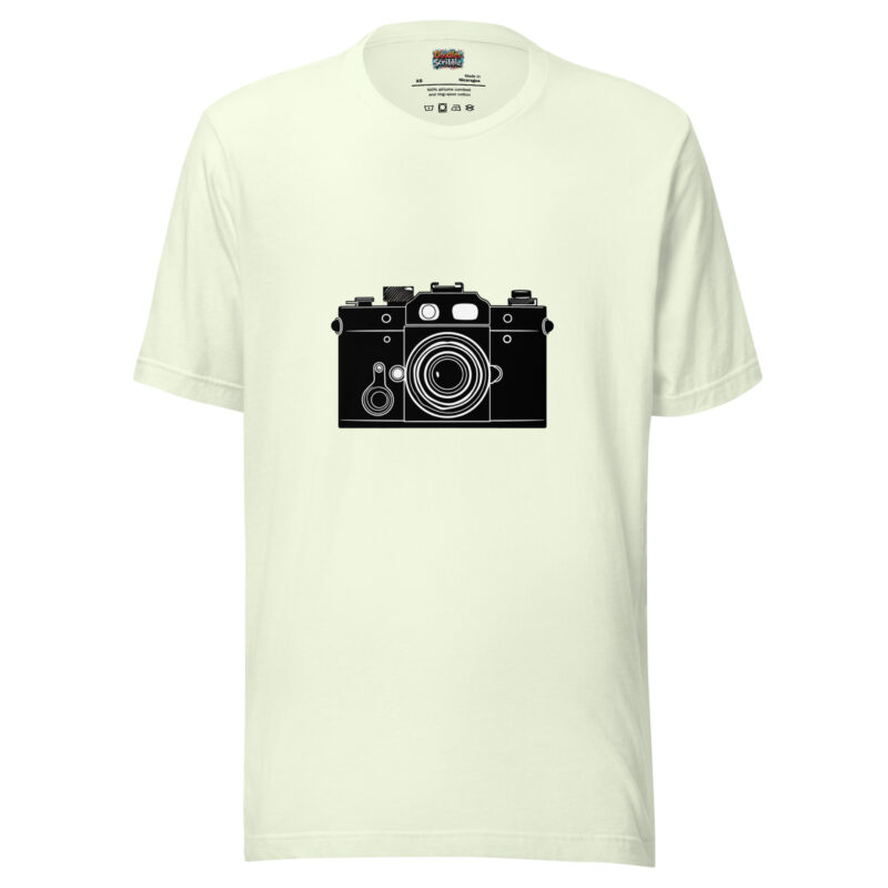 Photographer's Retro Camera Doodle Shirt