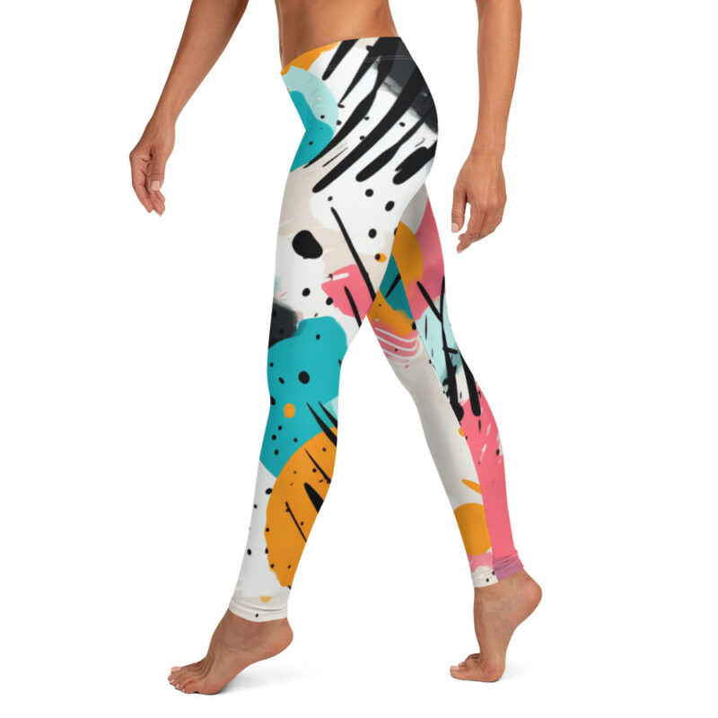 Pop Art Splatter Leggings alternate view