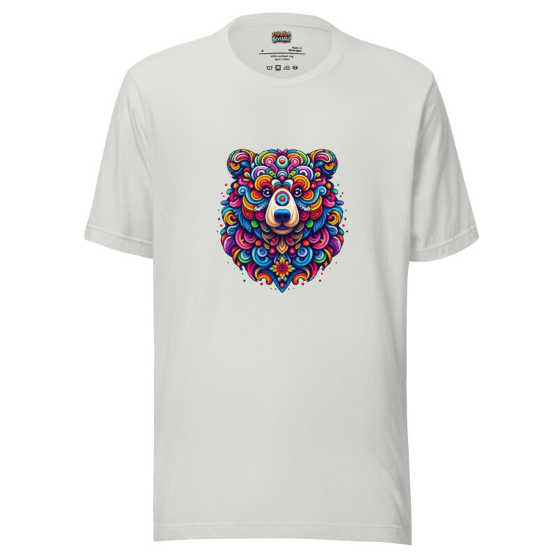 Psychedelic Bear T-Shirt - Forest Spirit