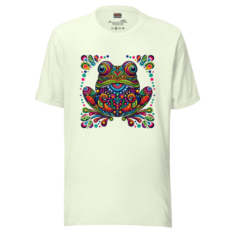 Psychedelic Frog T-Shirt - Leap of Colours