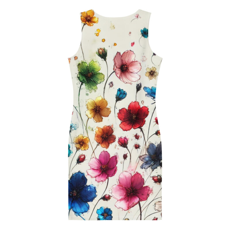 Rainbow Garden Floral Dress alternate view