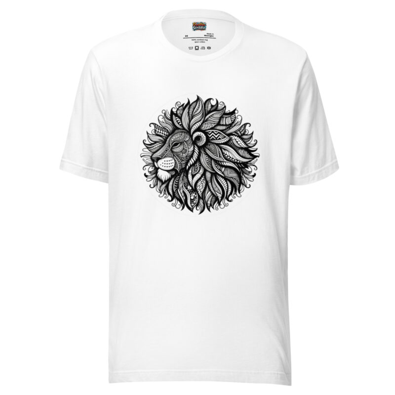 Regal Roar of the Wilderness T-Shirt - Spirited Lion Majesty