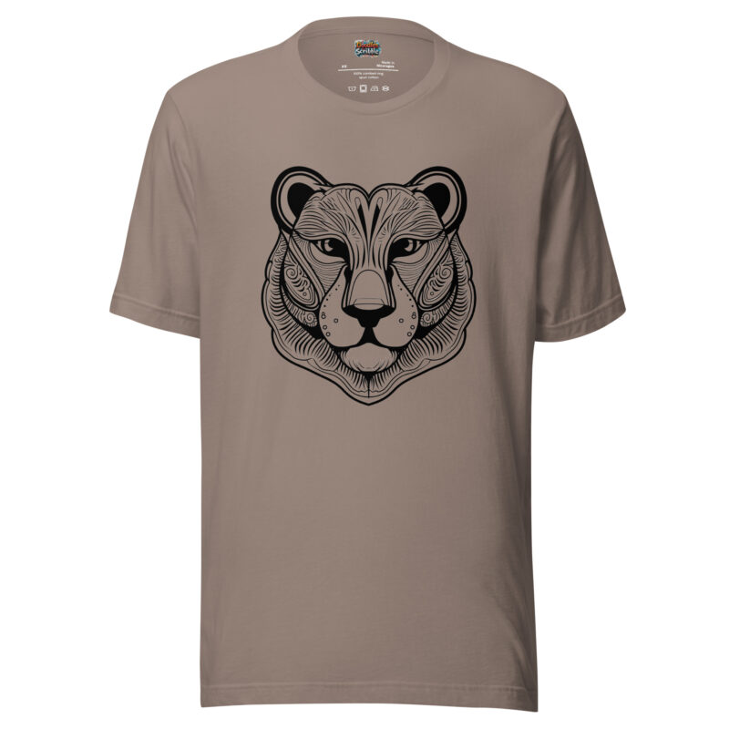 Regal Tiger Line Art Majesty Tee