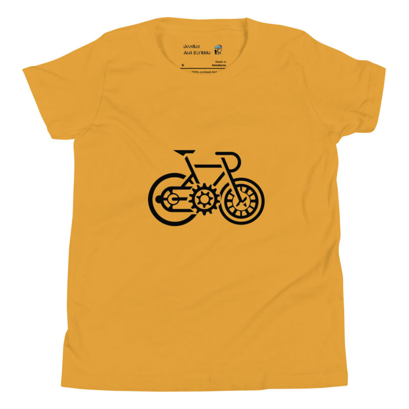 Ride Easy with Simple Gear Bike Doodle – Youth's Favorite