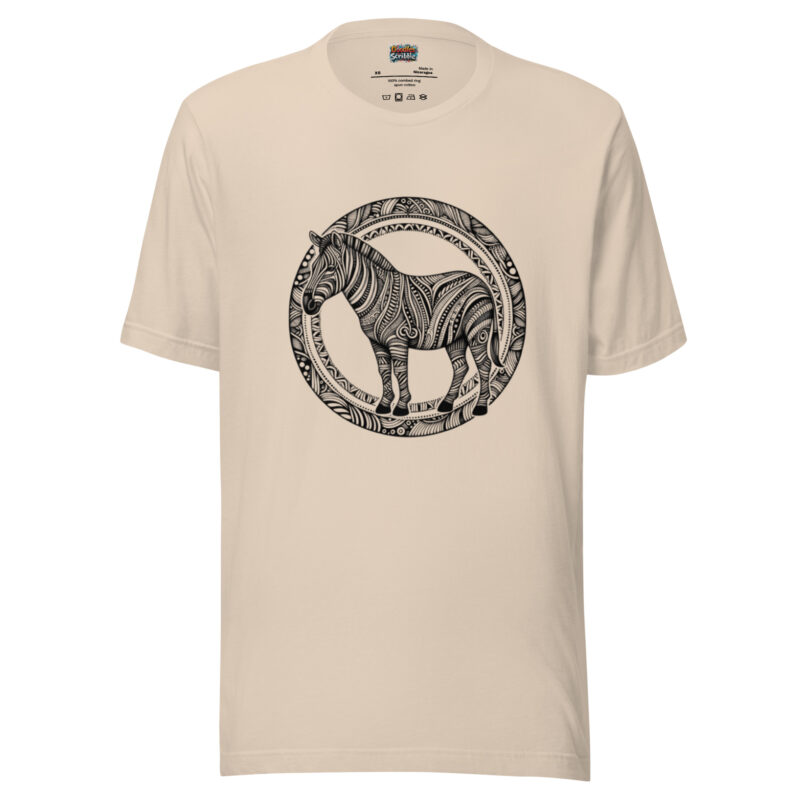 Zentangle Horse T-Shirt - Savannah Grace alternate view